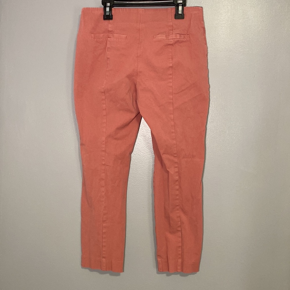 A New Day Rose Colored Stretchy Pull-on Slim Trousers Size 4 - Picture 4 of 8